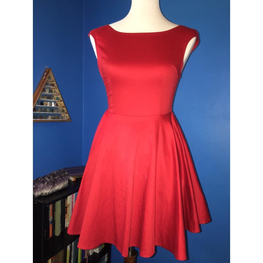 Red Tobi dress